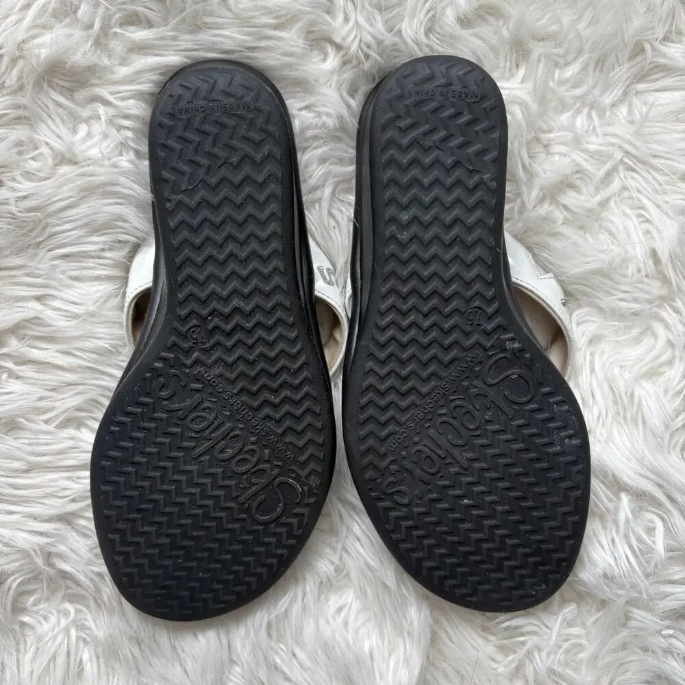 Y2k platform flipflops with rhinestone